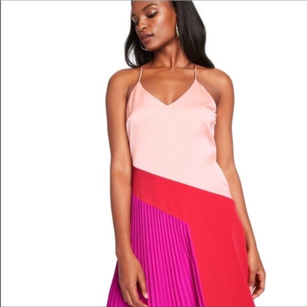 Gorgeous cocktail dress! SZ8! Hot pink! Sexy!